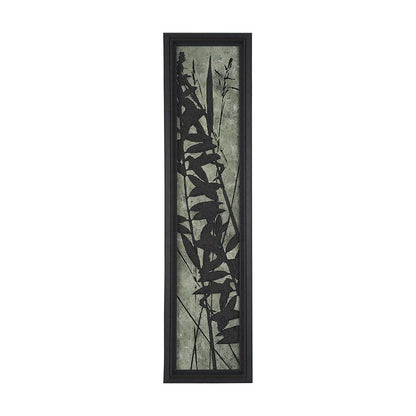 Mercana - Etched Silouette VI by Mercana Studio a Hand Embellished Textured Framed Art Print - 15290 view 1