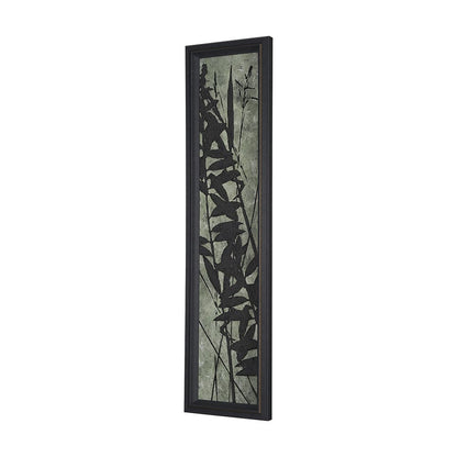 Mercana - Etched Silouette VI by Mercana Studio a Hand Embellished Textured Framed Art Print - 15290 view 2