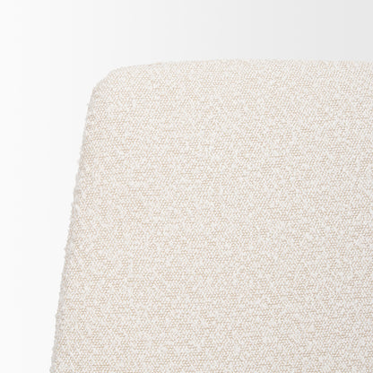 Mercana - Eve Dining Chair w/ Cream Boucle Fabric & Matte Black Metal (Set of 2) - 70261 view 7