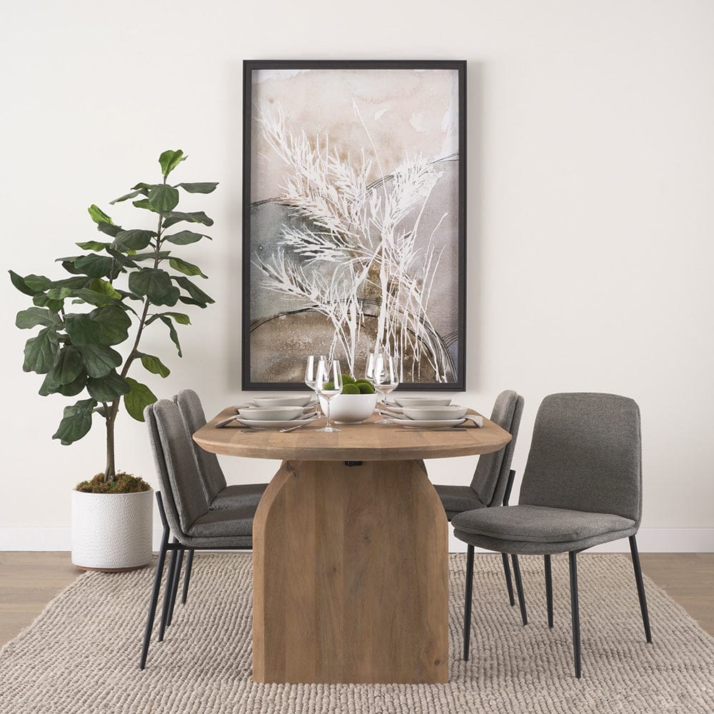 Mercana - Eve Dining Chair w/ Gray Fabric & Matte Black Metal (Set of 2) - 70260 view 11