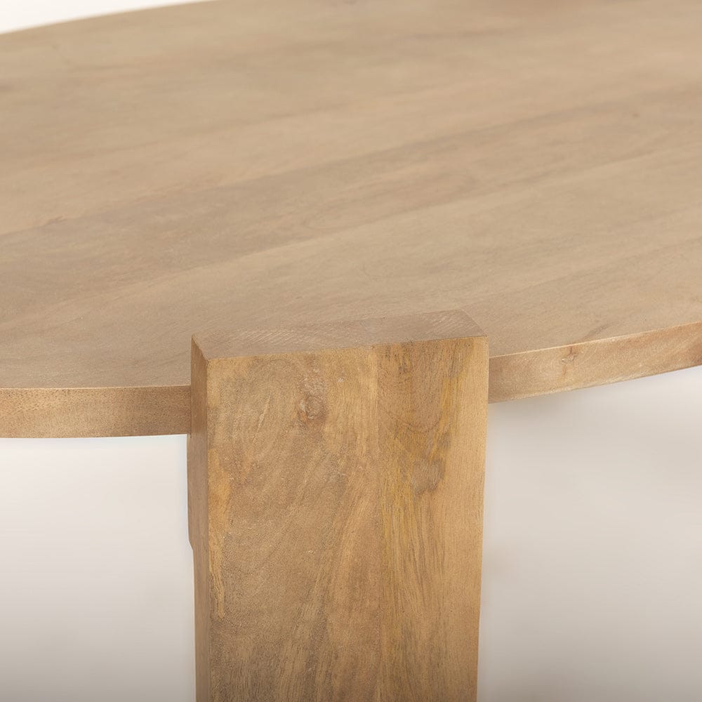 Mercana - Evelyn Light Brown Oblong Coffee Table - 70114 view 5