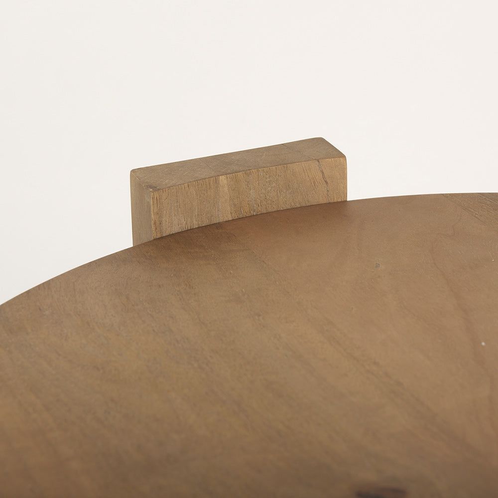 Mercana - Evelyn Light Brown Round End/Side Table - 70115 view 7