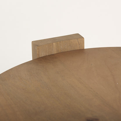 Mercana - Evelyn Light Brown Round End/Side Table - 70115 view 7