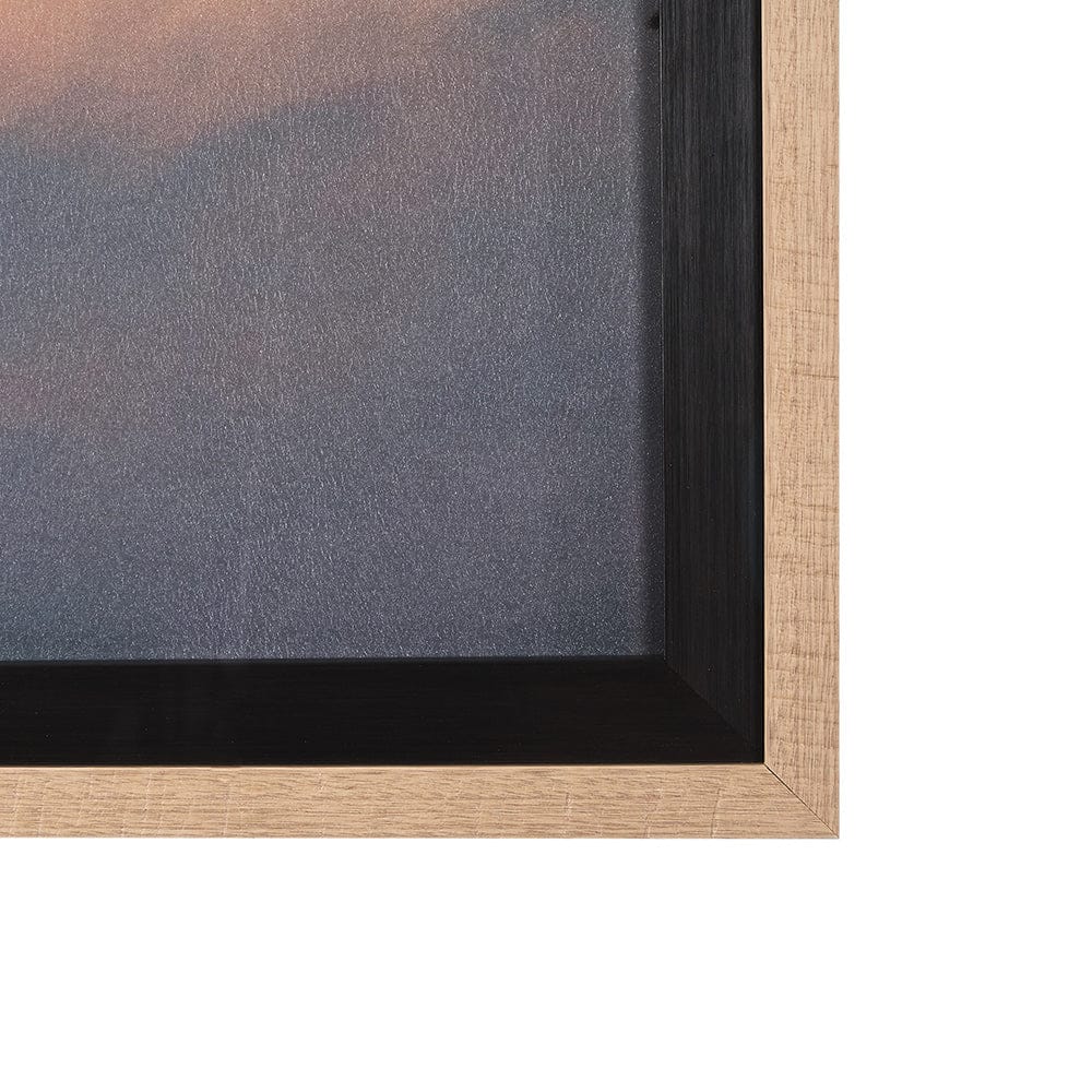 Mercana - Evening Flight by Mercana Studio a Hand Embellished Textured Framed Art Print Matted under Glass - 15157 view 3