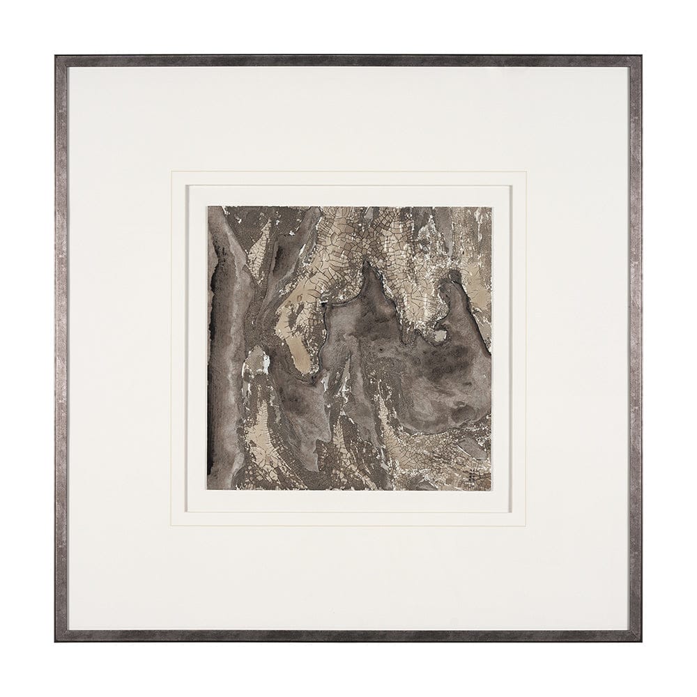 Mercana - Evergreen Bark by Studio M a handmade Original Framed Artwork under Glass - 15094 view 1