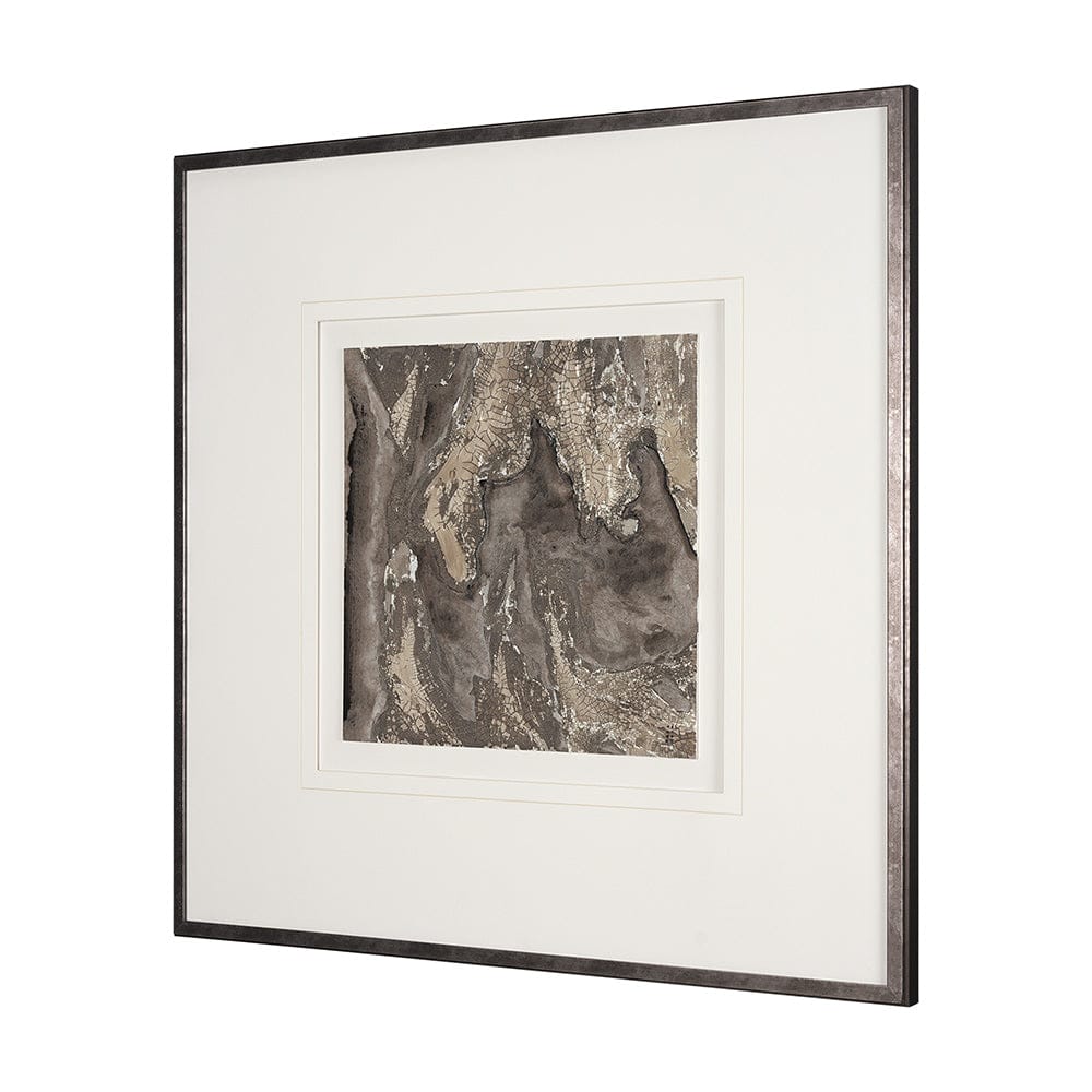 Mercana - Evergreen Bark by Studio M a handmade Original Framed Artwork under Glass - 15094 view 2