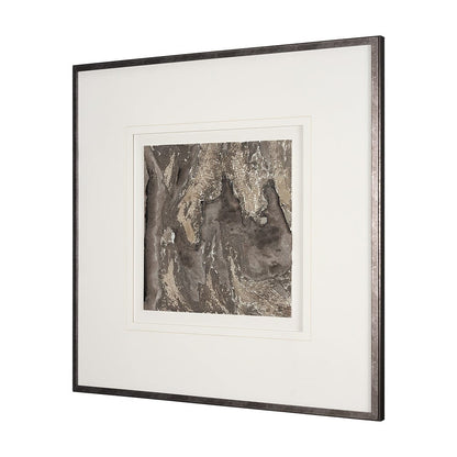Mercana - Evergreen Bark by Studio M a handmade Original Framed Artwork under Glass - 15094 view 2