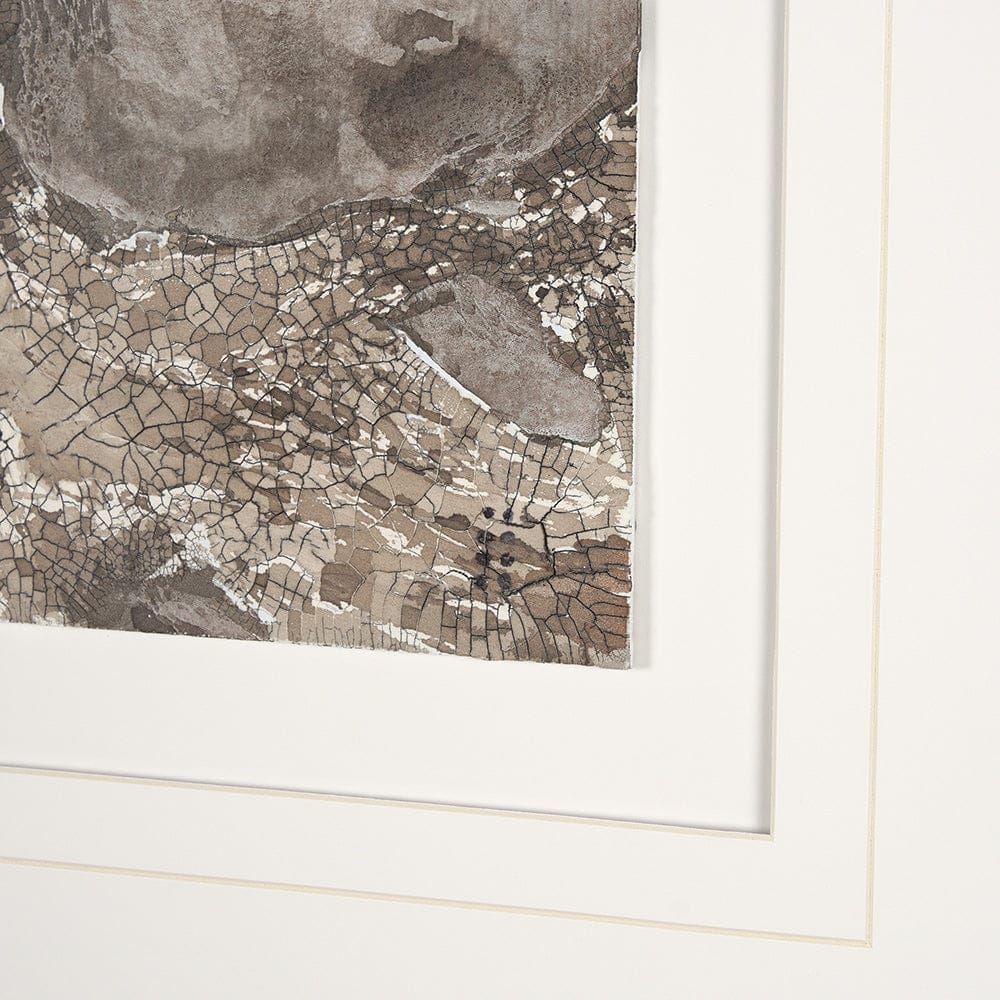 Mercana - Evergreen Bark by Studio M a handmade Original Framed Artwork under Glass - 15094 view 6