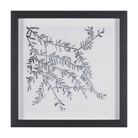Mercana - Evergreen Branches I by Mercana Studio a Hand Embellished Framed Art Print Matted under Glass - 15544 view 1