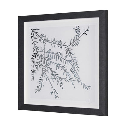 Mercana - Evergreen Branches I by Mercana Studio a Hand Embellished Framed Art Print Matted under Glass - 15544 view 2