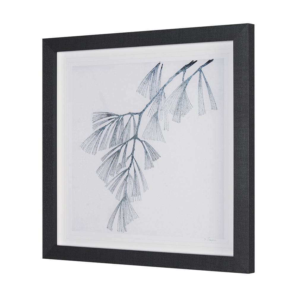 Mercana - Evergreen Branches II by Mercana Studio a Hand Embellished Framed Art Print Matted under Glass - 15545 view 2