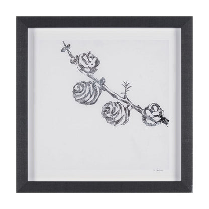 Mercana - Evergreen Branches III by Mercana Studio a Hand Embellished Framed Art Print Matted under Glass - 15546 view 1