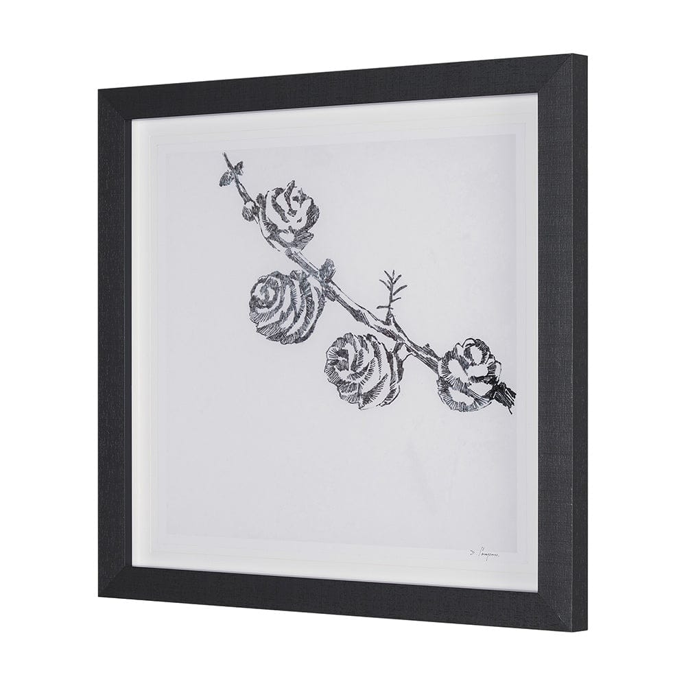 Mercana - Evergreen Branches III by Mercana Studio a Hand Embellished Framed Art Print Matted under Glass - 15546 view 2