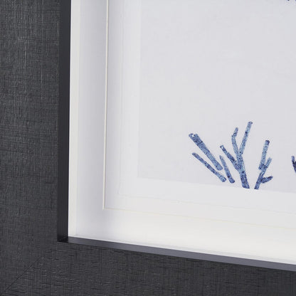 Mercana - Evergreen Branches IV by Mercana Studio a Hand Embellished Framed Art Print Matted under Glass - 15547 view 5