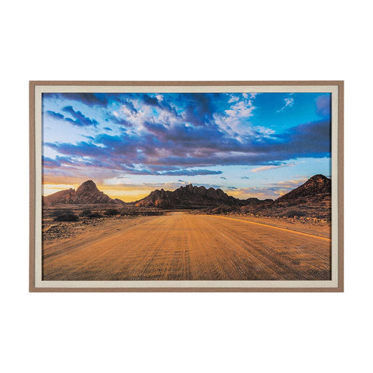 Mercana - Extraordinary Skies by Mercana Studio Hand Embellished Textured Framed Art Print Matted under Glass - 15028 view 1