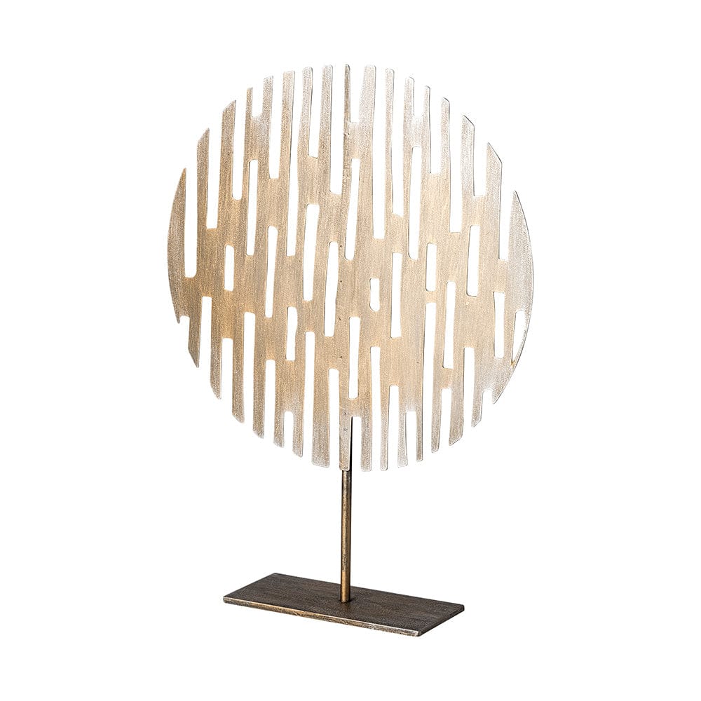 Mercana - Ezra Large 13L x 3W Gold Metal Circular Decorative Object - 68811 view 1