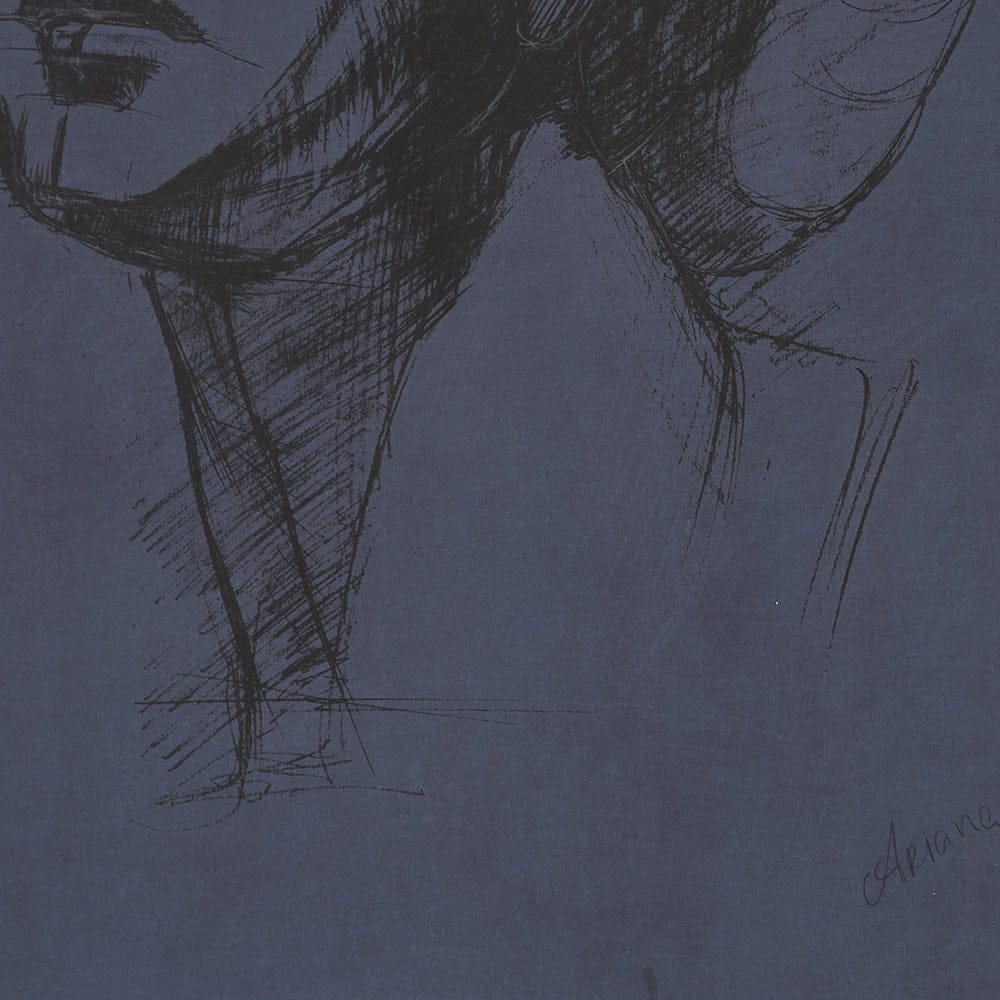 Mercana - Face Study I by Ariana a Hand Embellished Framed Print under Glass - 15795 view 6