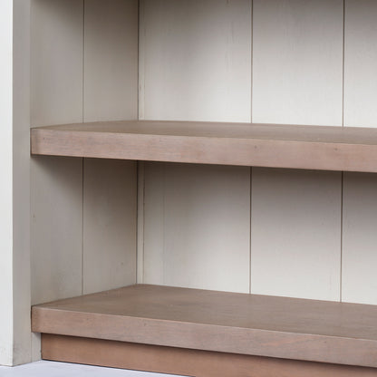 Mercana - Fairview II White and Brown Two-Tone Stain Solid Wood Kitchen Island - 68479 view 9