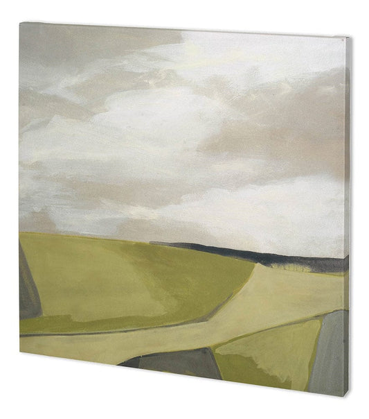 Mercana - Far Fields I by June Vess a Hand Embellished Textured Canvas - 100860-L view 1