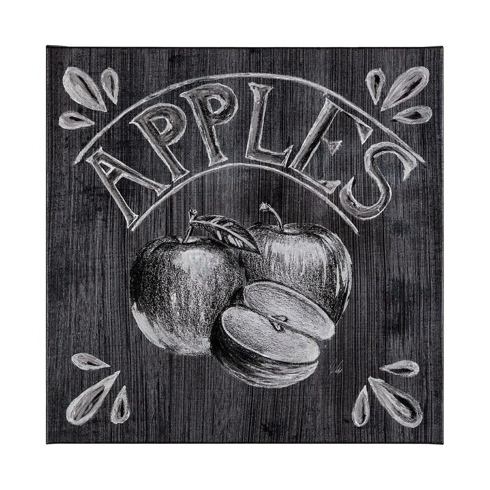 Mercana - Farm Fresh Apples by Mercana Studio a Hand Embellished Textured Canvas - 101657-L view 1