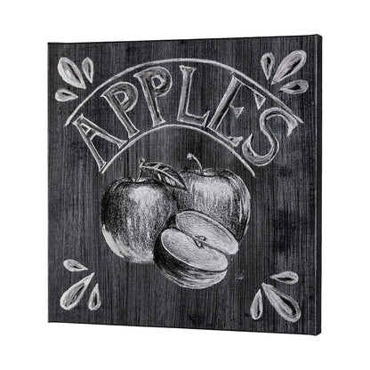 Mercana - Farm Fresh Apples by Mercana Studio a Hand Embellished Textured Canvas - 101657-L view 2