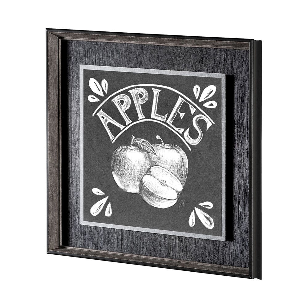 Mercana - Farm Fresh Apples by Mercana Studio a Hand Embellished Textured Framed Art Print - 13247 view 4
