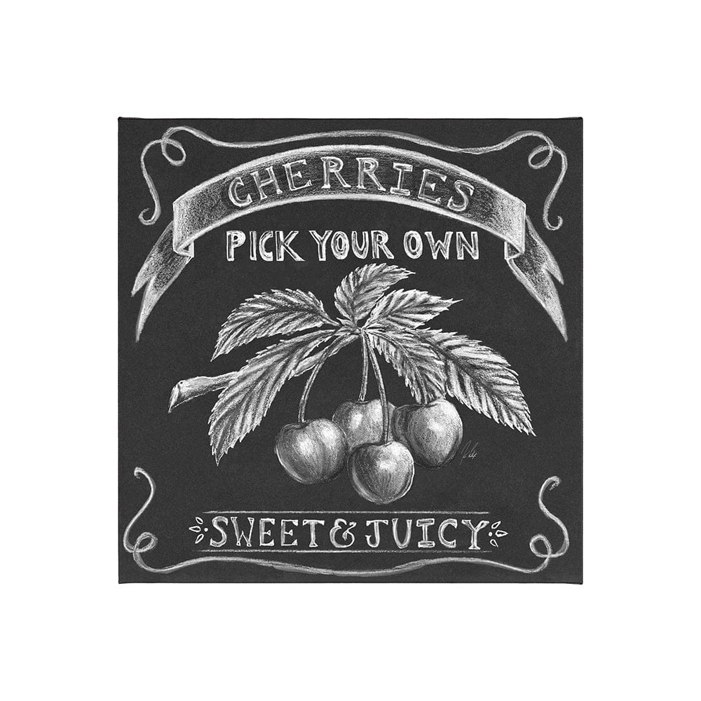Mercana - Farm Fresh Cherries by Mercana Studio a Hand Embellished Textured Canvas - 101656-S view 1