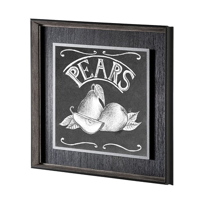 Mercana - Farm Fresh Pears by Mercana Studio a Hand Embellished Textured Framed Art Print - 13249 view 4