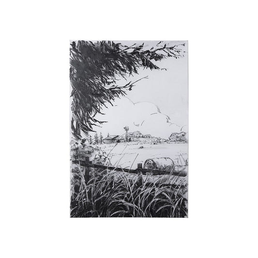 Mercana - Farm View I by Mercana Studio a Hand Embellished Textured Canvas - 102098-S view 1