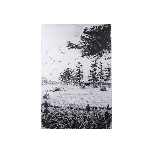 Mercana - Farm View II by Mercana Studio a Hand Embellished Textured Canvas - 102099-S view 1