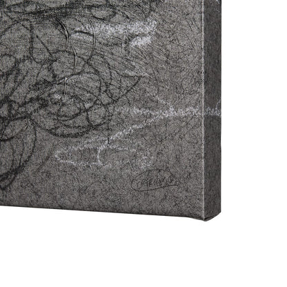 Mercana - Farm view sketch I by Mercana Studio a Hand Embellished Textured Canvas - 102359-S view 5