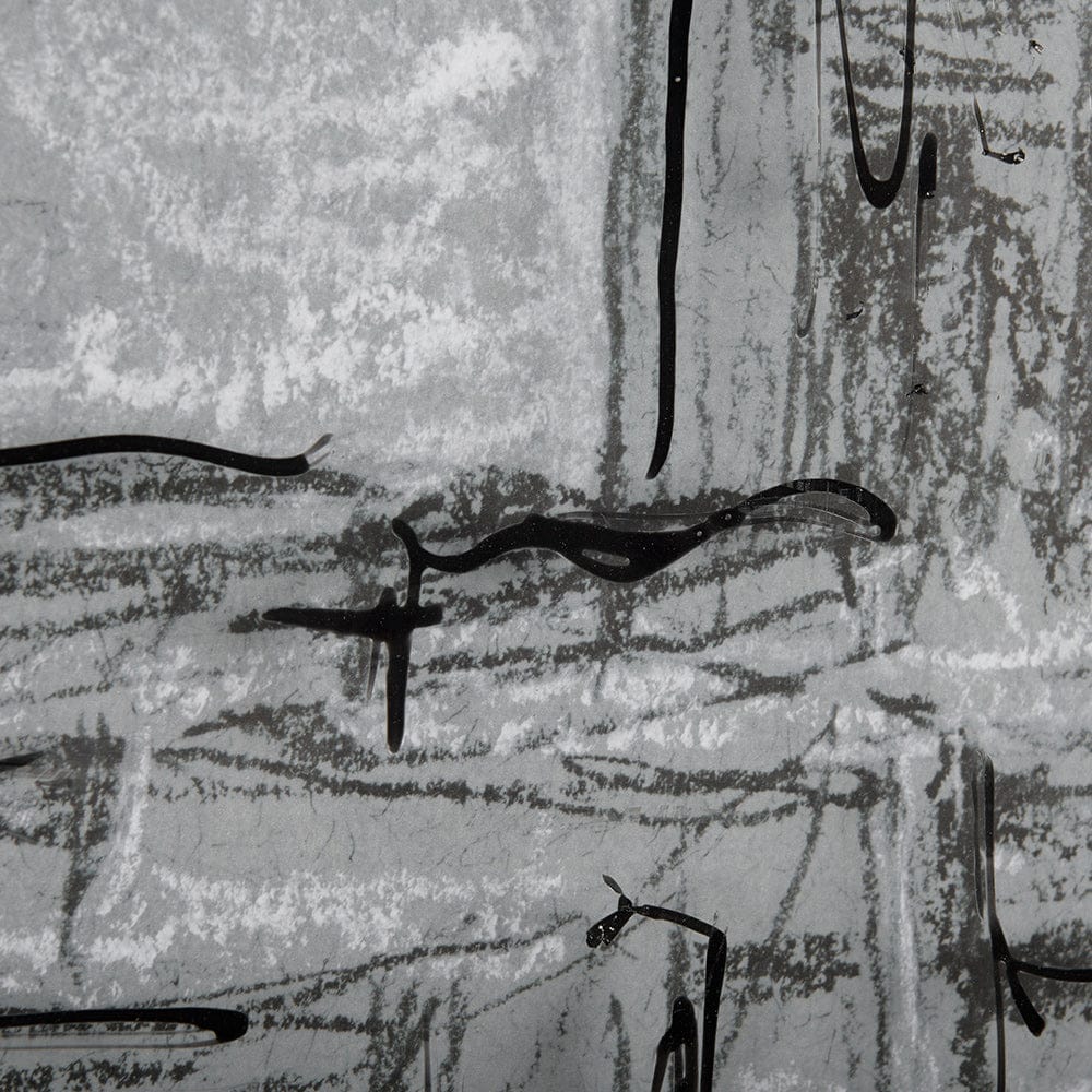 Mercana - Farm view sketch II by Mercana Studio Hand Embellished Textured Framed Art Print Matted under Glass - 14532 view 6