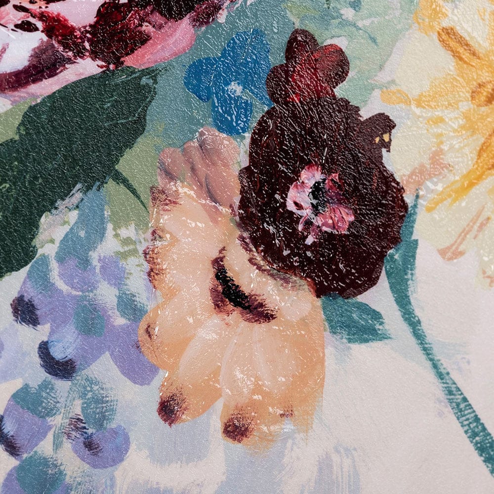Mercana - Farmhouse Flowers II by Barbara Fleming a Hand Embellished Textured Framed Art Print - 13517 view 7
