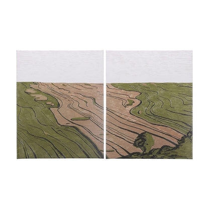 Mercana - Farmland Spring II by Mercana Studio a Hand Embellished Textured Canvas - 102121-S view 8