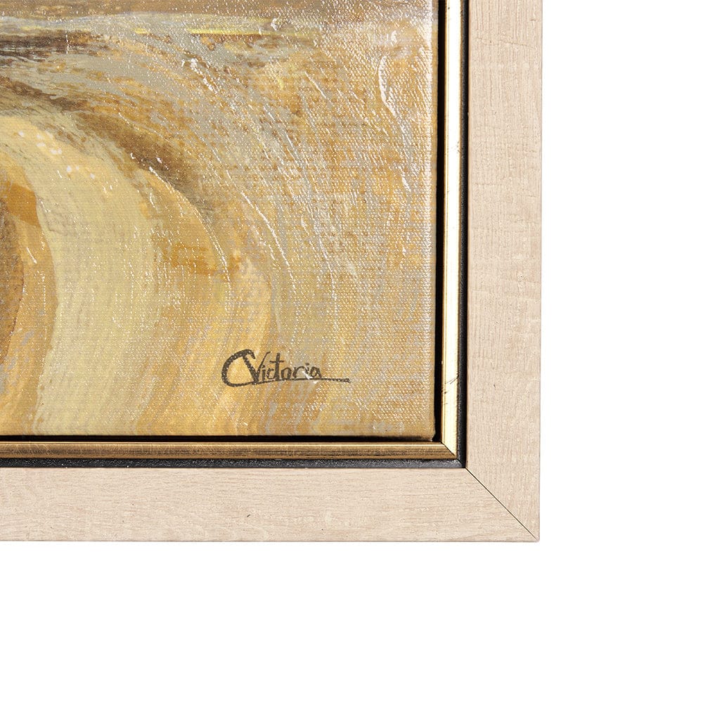 Mercana - Farmland view I by Mercana Studio a Hand Embellished Textured Framed Canvas - 102327-FL view 3