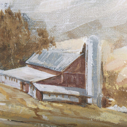 Mercana - Farmland view II by Mercana Studio a Hand Embellished Textured Canvas - 102328-L view 6