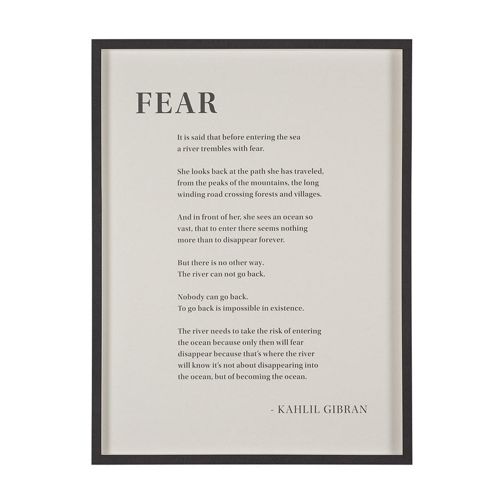 Mercana - Fear by Mercana Studio a Hand Embellished Framed Art Print Matted under Glass - 15553 view 1