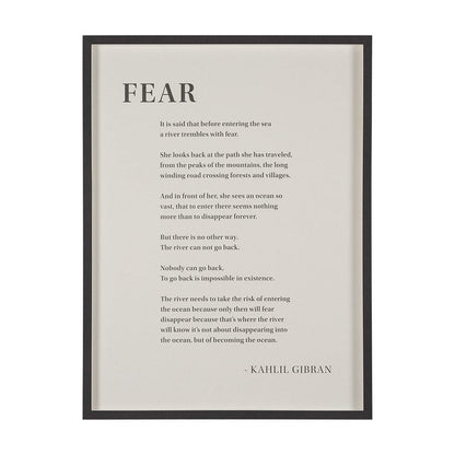 Mercana - Fear by Mercana Studio a Hand Embellished Framed Art Print Matted under Glass - 15553 view 1