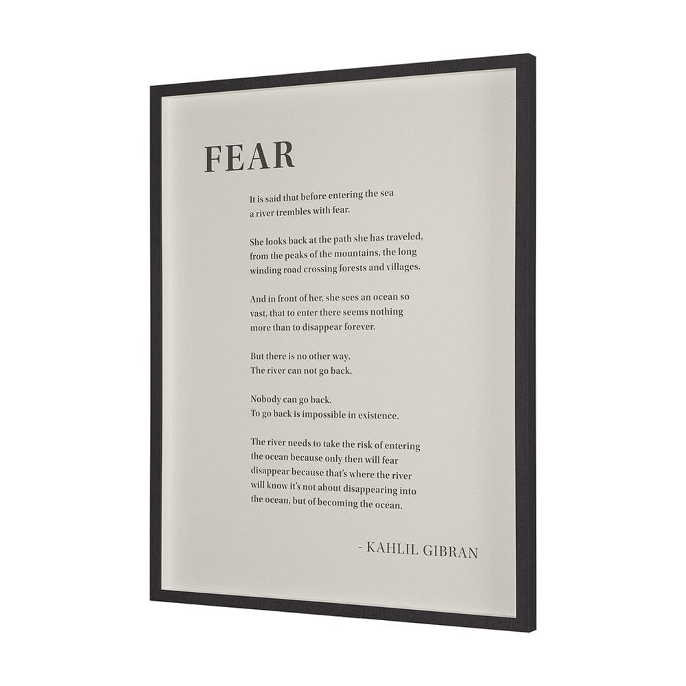 Mercana - Fear by Mercana Studio a Hand Embellished Framed Art Print Matted under Glass - 15553 view 2