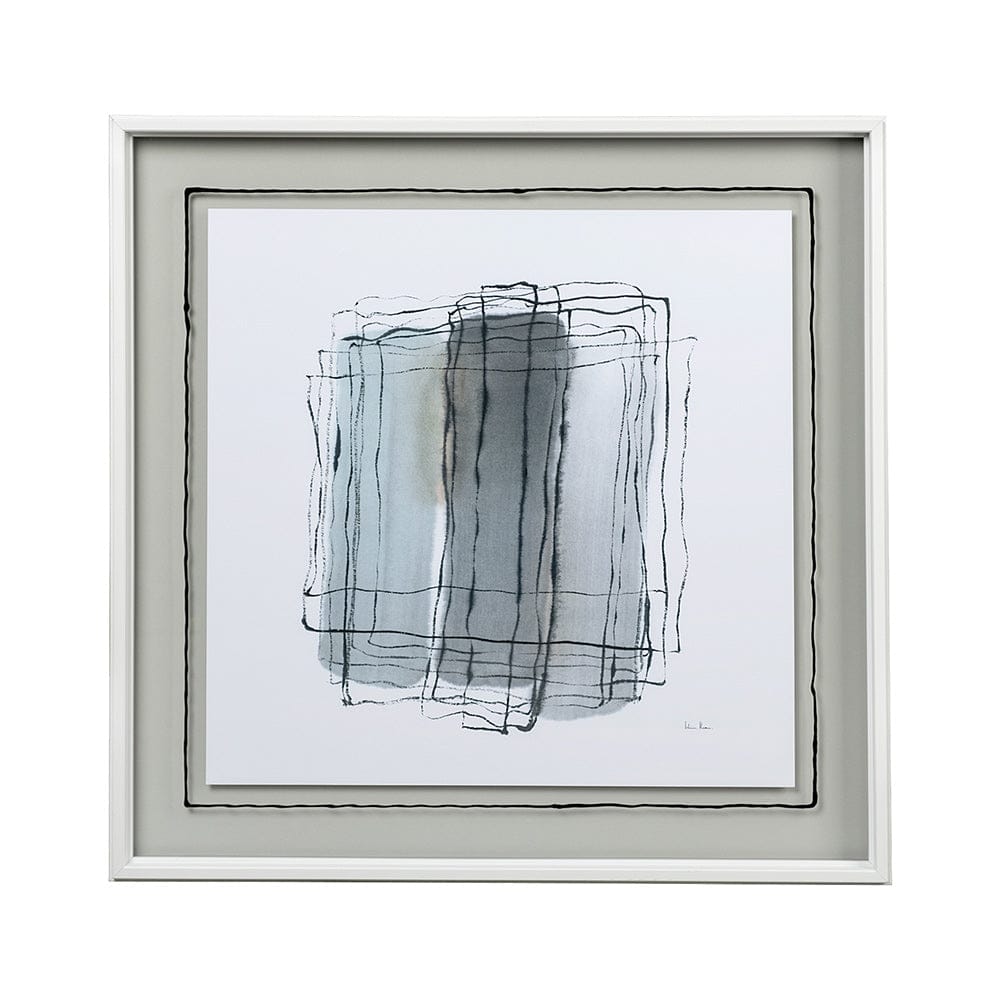 Mercana - Field II by Silvia Krause a Hand Embellished Textured Framed Art Print Matted under Glass - 12676 view 1