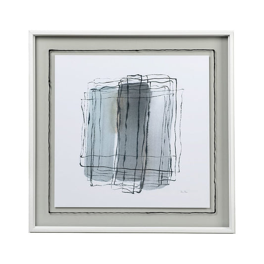 Mercana - Field II by Silvia Krause a Hand Embellished Textured Framed Art Print Matted under Glass - 12676 view 1