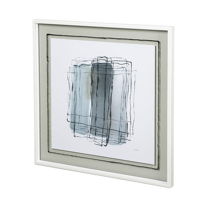 Mercana - Field II by Silvia Krause a Hand Embellished Textured Framed Art Print Matted under Glass - 12676 view 2