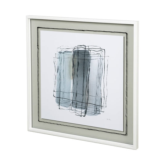 Mercana - Field II by Silvia Krause a Hand Embellished Textured Framed Art Print Matted under Glass - 12676 view 2