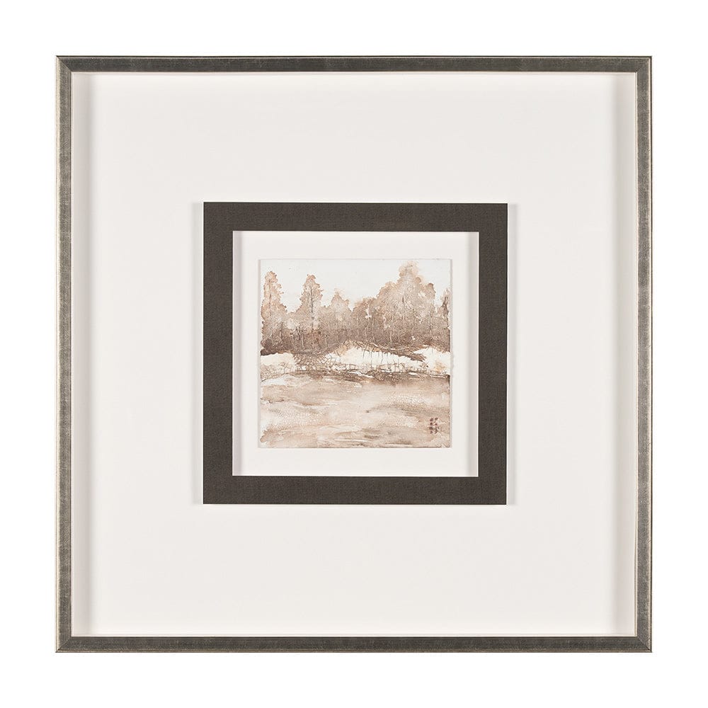 Mercana - Field View by Studio M a handmade Original Framed Artwork under Glass - 15104 view 1
