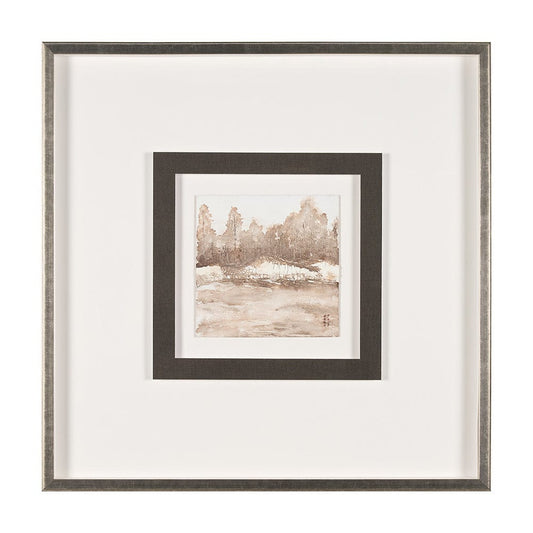 Mercana - Field View by Studio M a handmade Original Framed Artwork under Glass - 15104 view 1