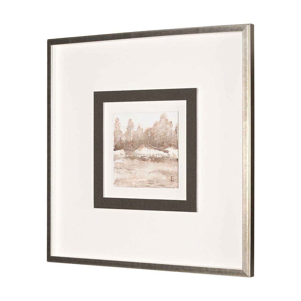 Mercana - Field View by Studio M a handmade Original Framed Artwork under Glass - 15104 view 2