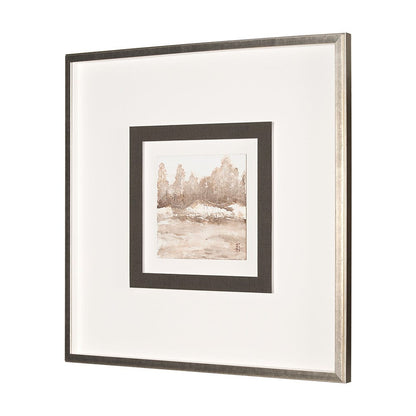 Mercana - Field View by Studio M a handmade Original Framed Artwork under Glass - 15104 view 2