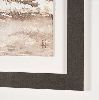 Mercana - Field View by Studio M a handmade Original Framed Artwork under Glass - 15104 view 6