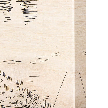 Mercana - Fireside I by Mercana Studio a Hand Embellished Textured Canvas - 102481-S view 4