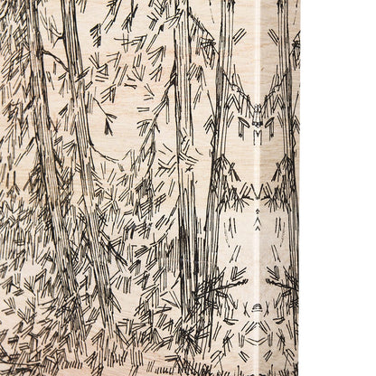 Mercana - Fireside II by Mercana Studio a Hand Embellished Textured Canvas - 102482-L view 4